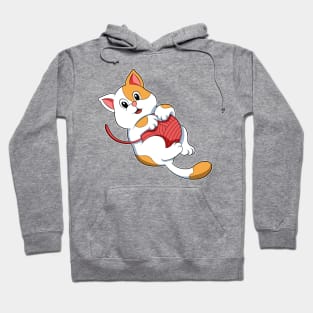 Cat Wool yarn ball Hoodie